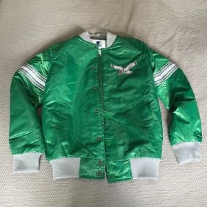 Kelly Green Philadelphia Eagles Starter Jacket